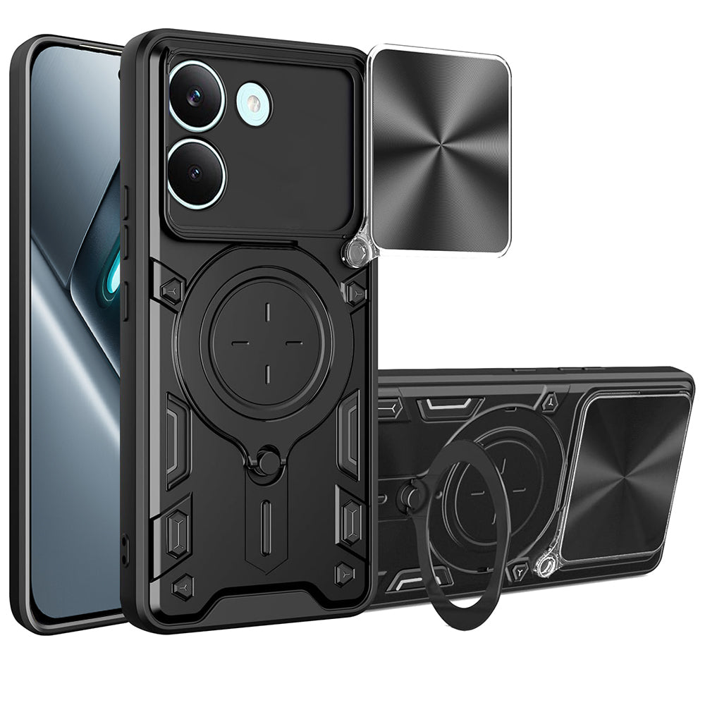Fodral för Xiaomi Poco X8 Pro, Techsuit, CamGuard Pro, Svart