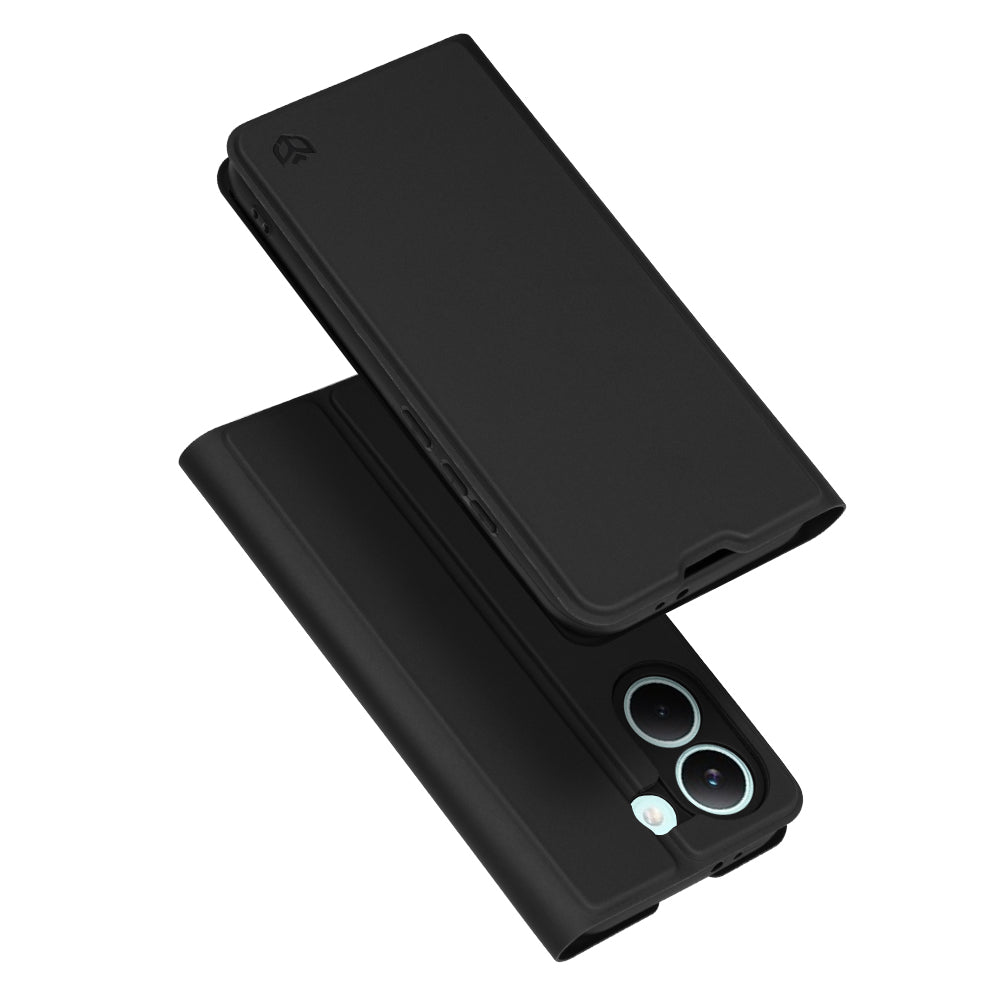 Fodral för Xiaomi Poco X8 Pro, Techsuit, Magskin Book, Svart