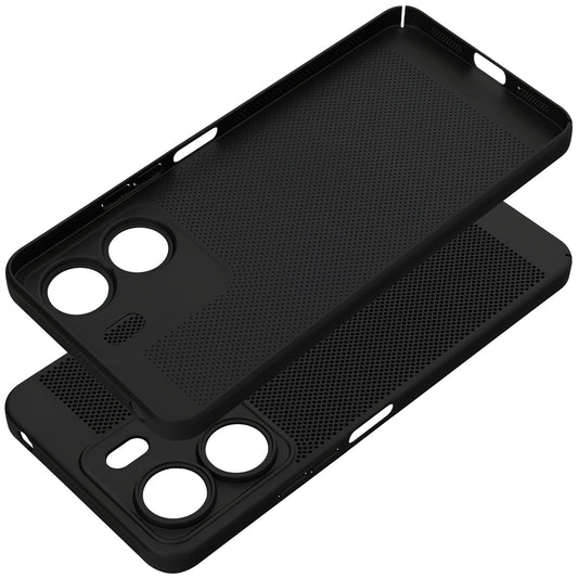 Skydd för Xiaomi Poco C65 / Redmi 13C, OEM, Breezy, Svart