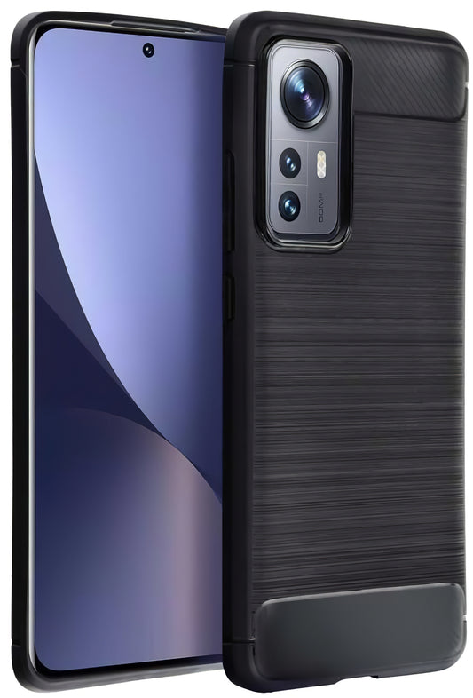 Fodral till Xiaomi Redmi 10 2022/10, OEM, Carbon, Svart