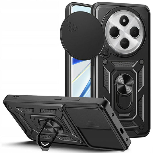 Fodral till Xiaomi Redmi 14C, Tech-Protect, CamShield Pro, Svart