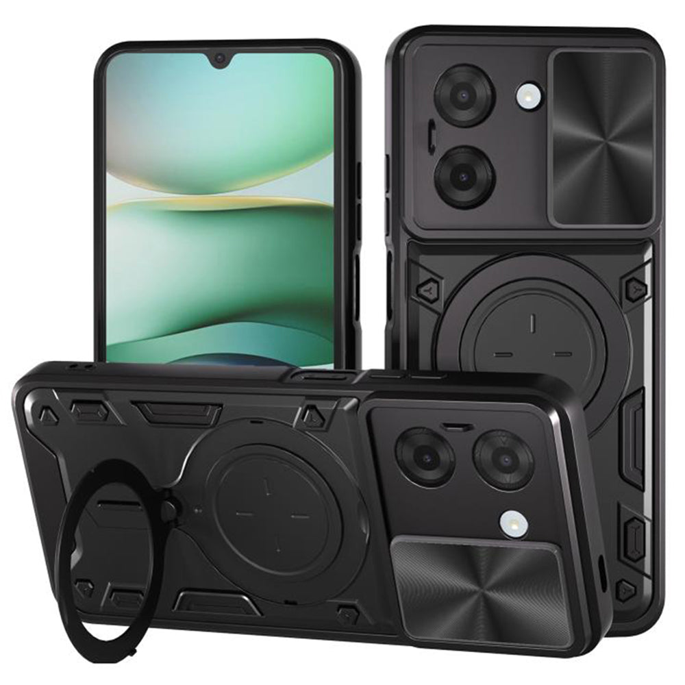 Fodral för Xiaomi Redmi A5 4G (Regional), Techsuit, CamGuard Pro, Svart