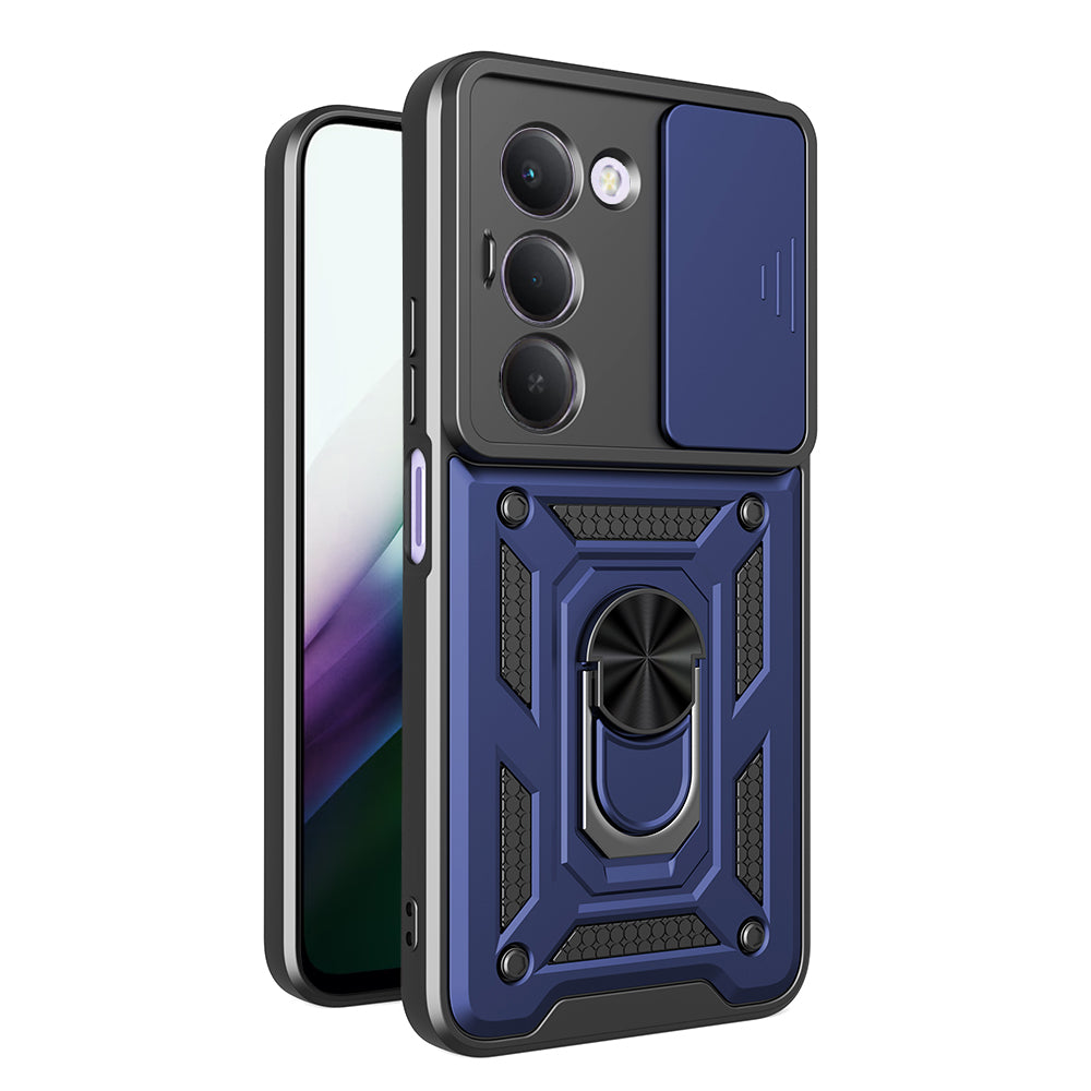 Fodral för Xiaomi Redmi 15 5G / 15 4G, Techsuit, CamShield, Blå