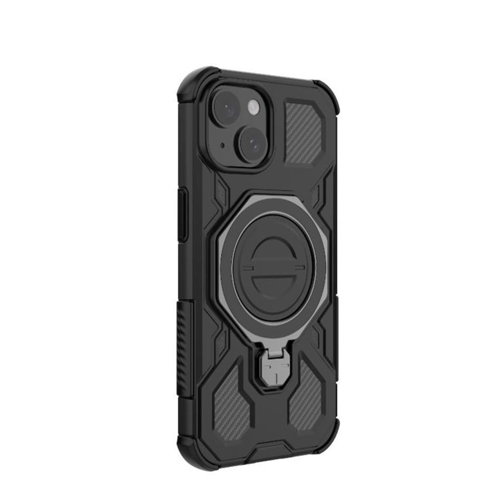 Skyddsfodral för Xiaomi Redmi 15 5G / 15 4G, Techsuit, Carbon Shield Pro, Vit