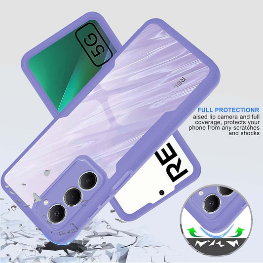 Fodral för Xiaomi Redmi 15 5G / 15 4G, Techsuit, ColorVerse 360, Rosa