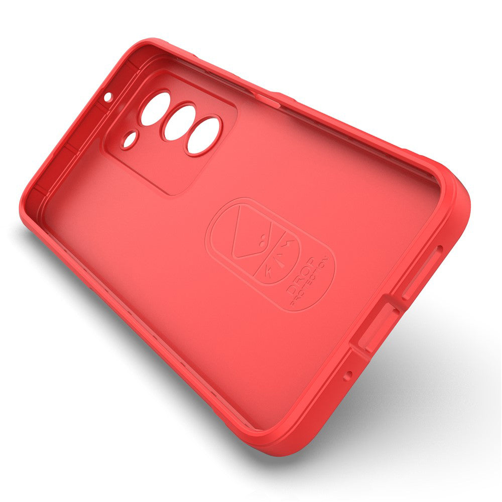 Fodral för Xiaomi Redmi 15 5G / 15 4G, Techsuit, Magic Shield, Röd