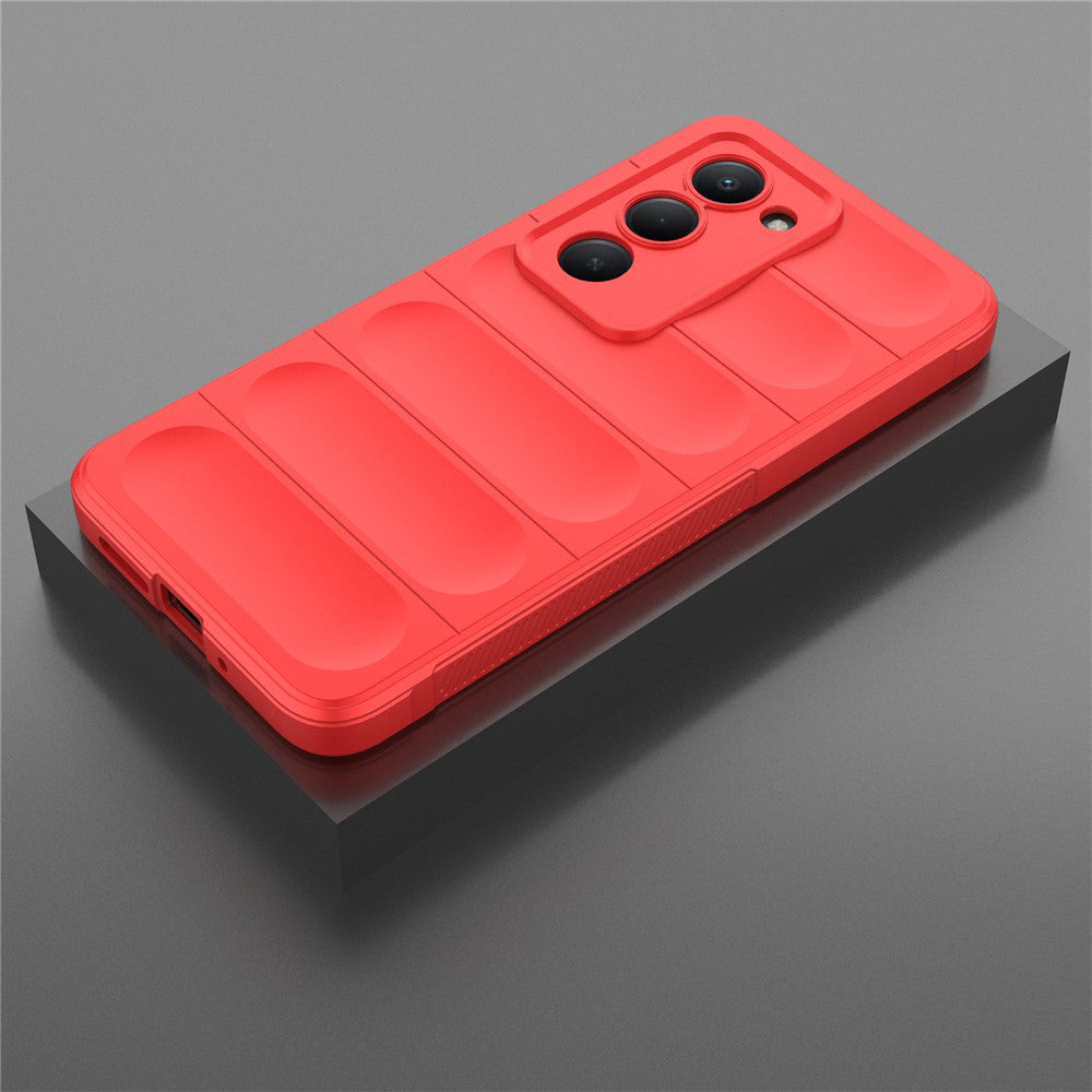 Fodral för Xiaomi Redmi 15 5G / 15 4G, Techsuit, Magic Shield, Röd
