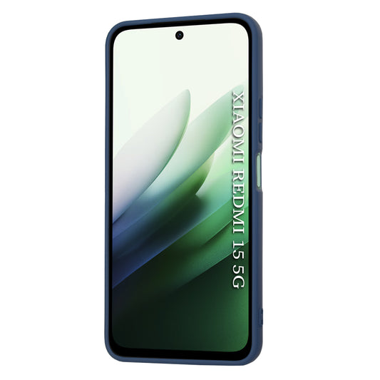 Mobilskal för Xiaomi Redmi 15 5G / 15 4G, Techsuit, SoftFlex, Mörkblå