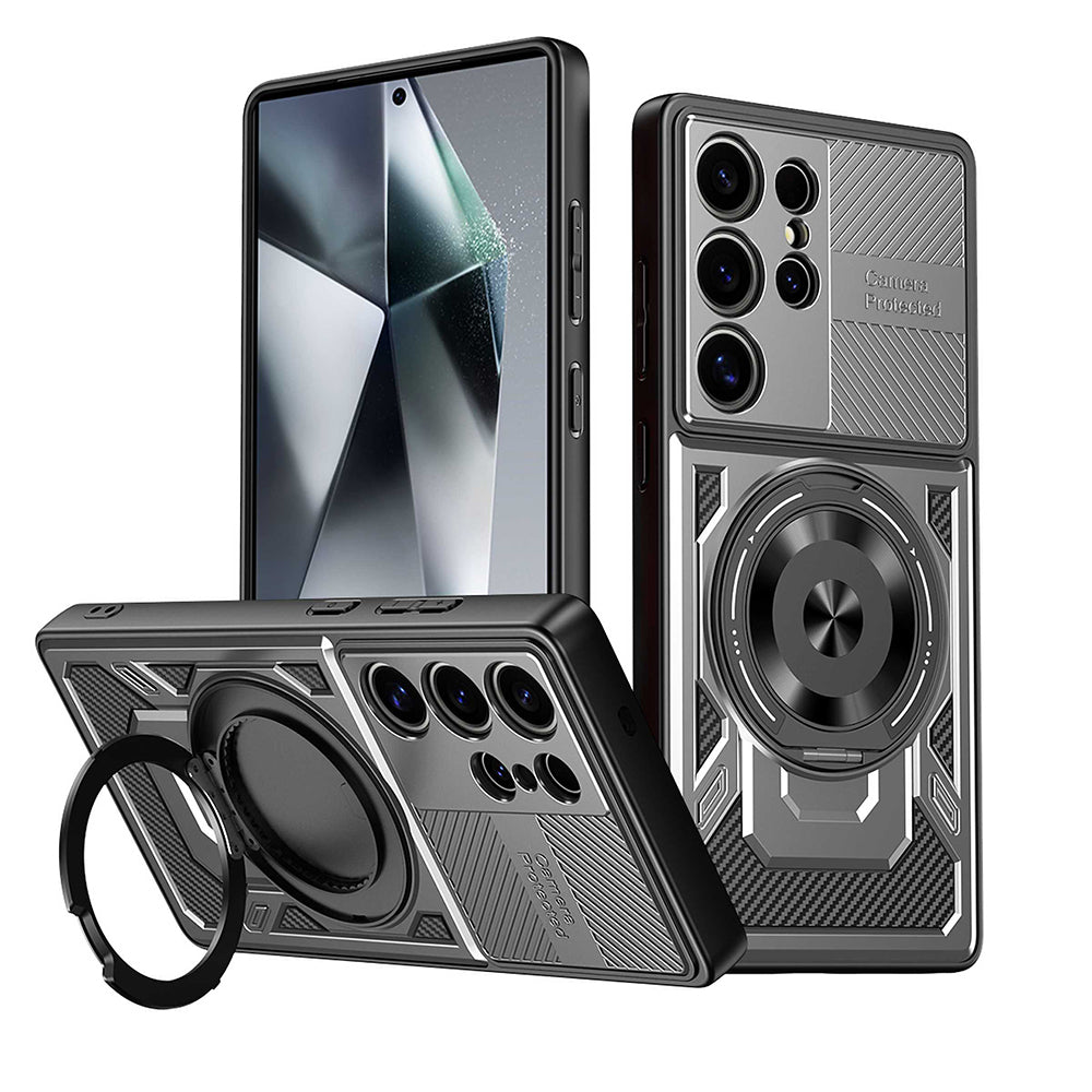 Fodral för Xiaomi Redmi 15C 5G / 15C 4G, Techsuit, RuggedCam, Grå