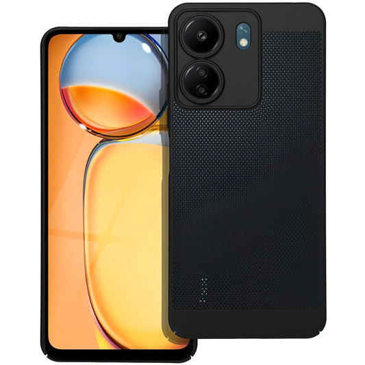 Skydd för Xiaomi Poco C65 / Redmi 13C, OEM, Breezy, Svart