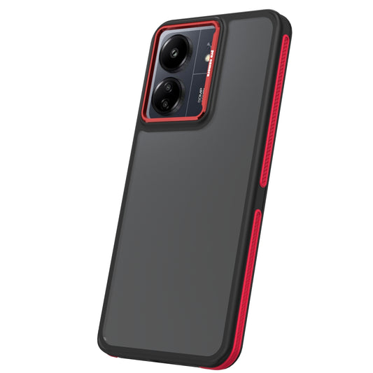 Fodral för Xiaomi Poco M6 / Redmi 13C 5G, OEM, Crystal Black, Rosa