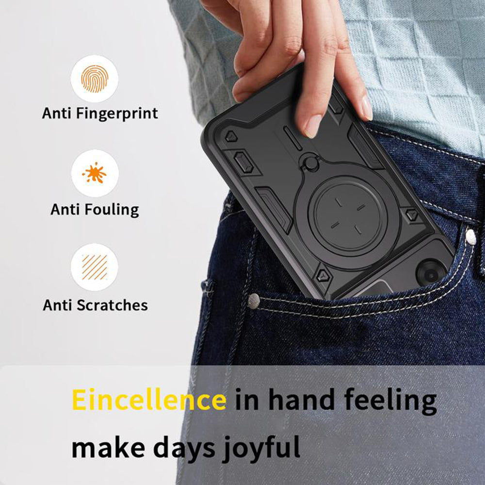 Fodral för Xiaomi Redmi A5 4G (Regional), Techsuit, CamGuard Pro, Svart