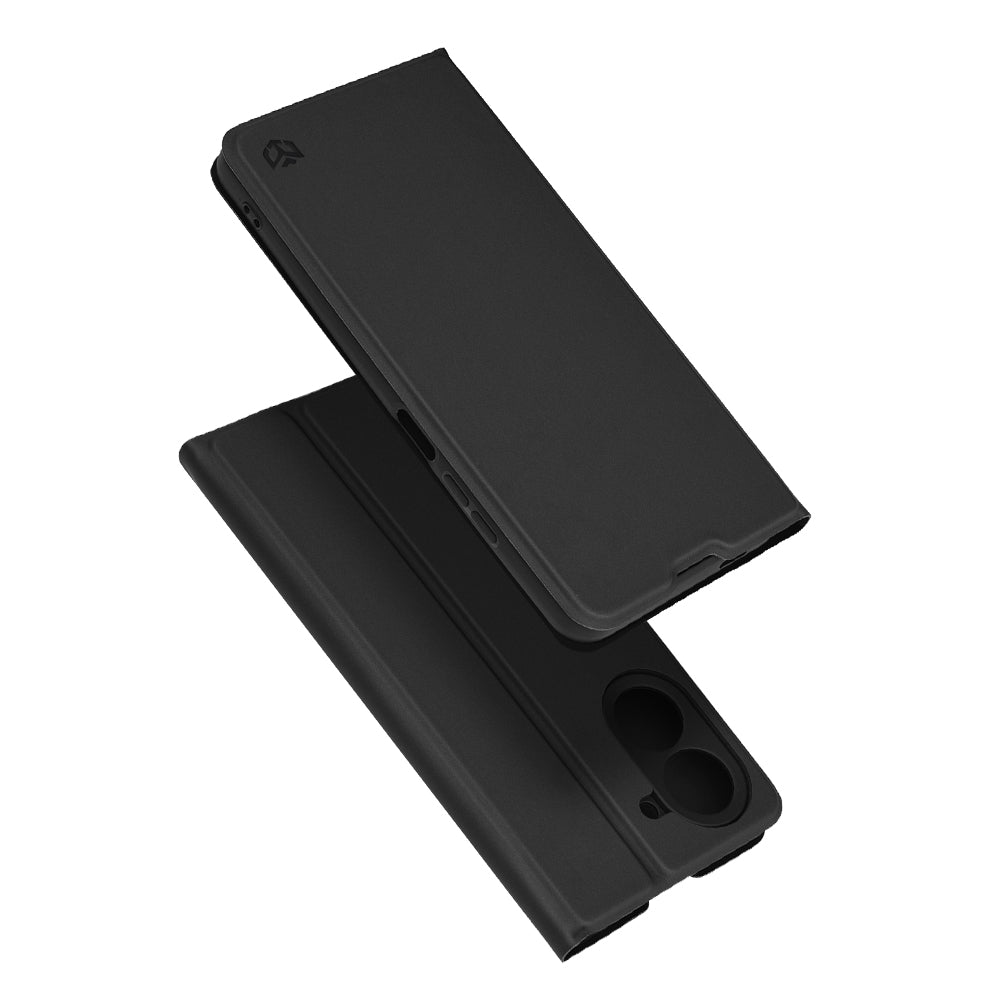 Fodral för Xiaomi Redmi A5 4G (Standard), Techsuit, Magskin Book, Svart