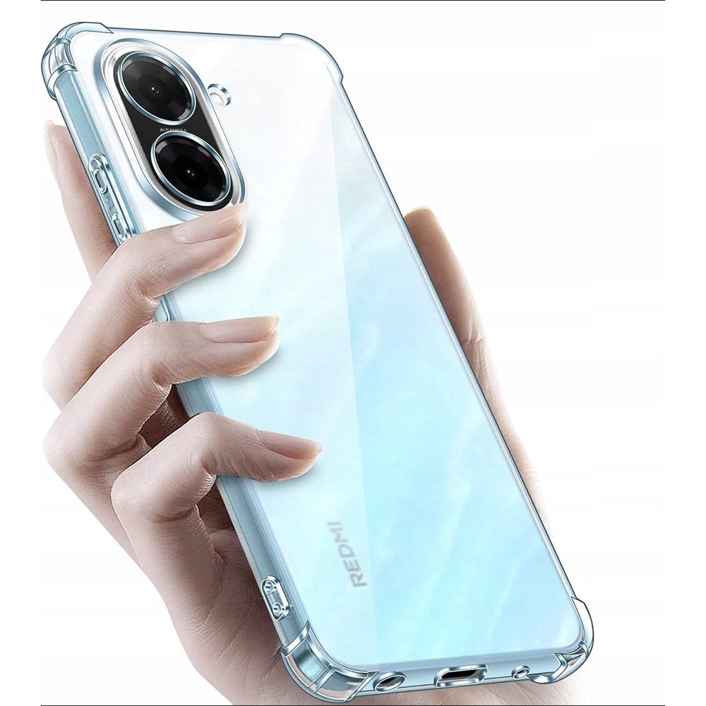 Fodral för Xiaomi Redmi A5 4G (Standard), Techsuit, Stötsäker Klar, Transparent