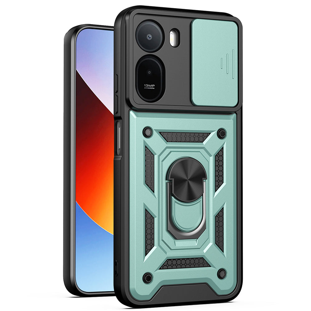 Fodral för Xiaomi Redmi A7 Pro 4G, Techsuit, CamShield, Grön
