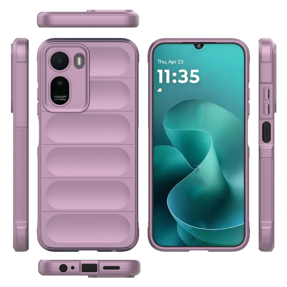 Fodral för Xiaomi Redmi A7 Pro 4G, Techsuit, Magic Shield, Lila