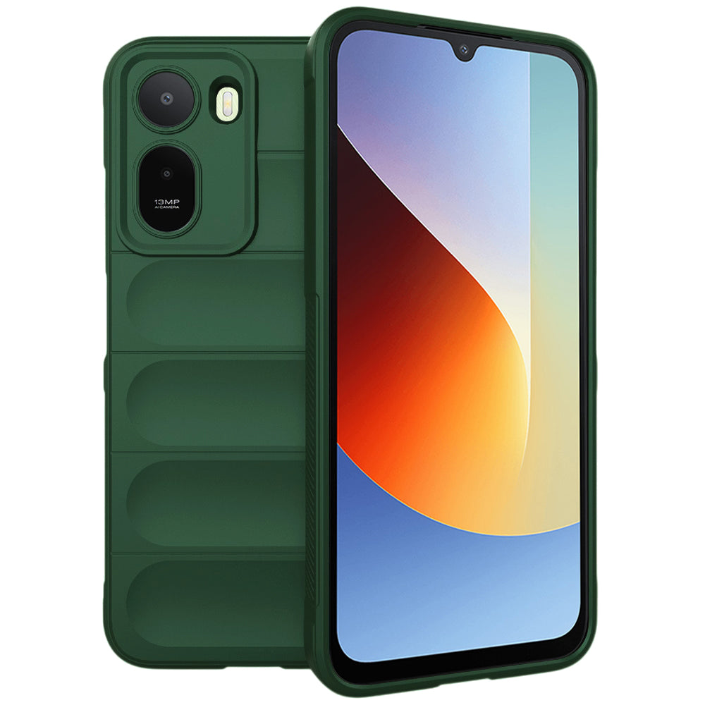 Fodral för Xiaomi Redmi A7 Pro 4G, Techsuit, Magic Shield, Grön