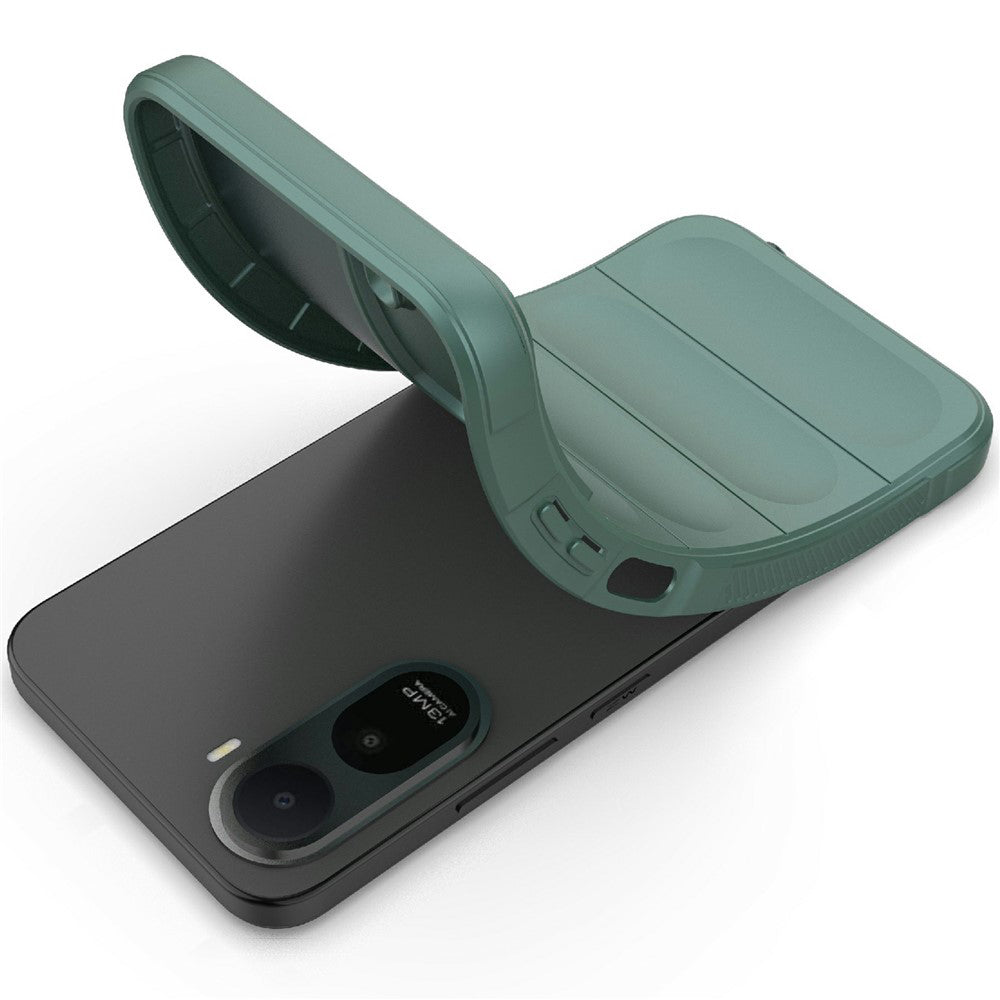 Fodral för Xiaomi Redmi A7 Pro 4G, Techsuit, Magic Shield, Grön