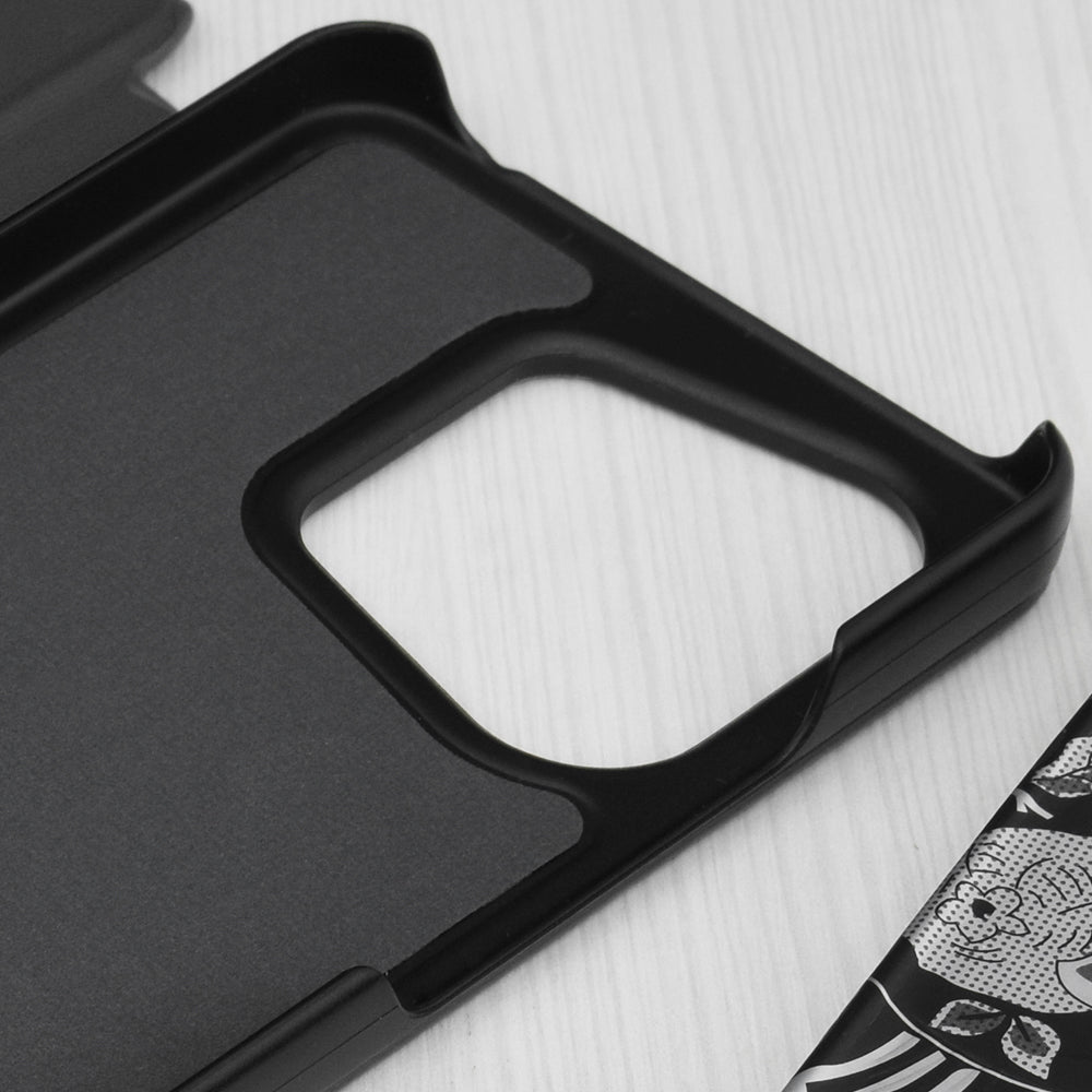 Fodral för Xiaomi Redmi Note 13 4G, Techsuit, eFold, Svart