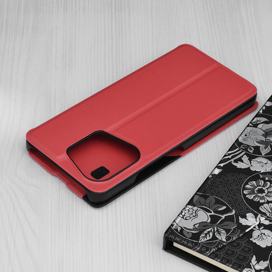 Fodral för Xiaomi Redmi Note 13 4G, Techsuit, eFold, Röd