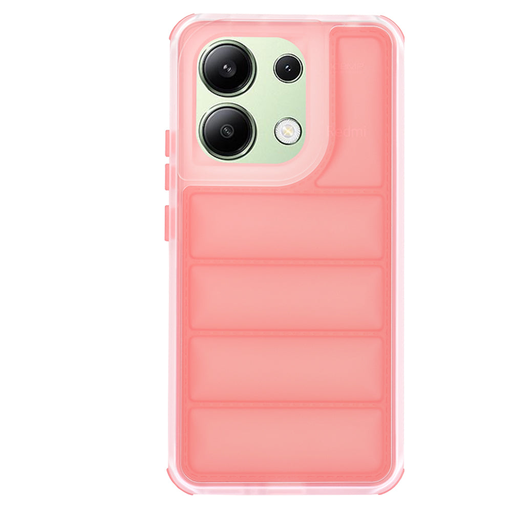 Fodral för Xiaomi Redmi Note 13 4G, Techsuit, Wave Shield, Röd