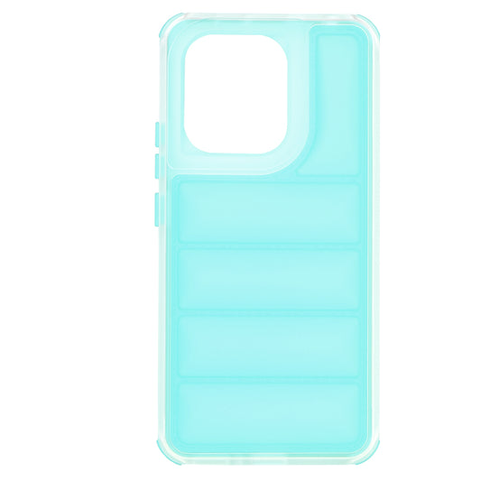 Fodral för Xiaomi Redmi Note 13 4G, Techsuit, Wave Shield, Turkos