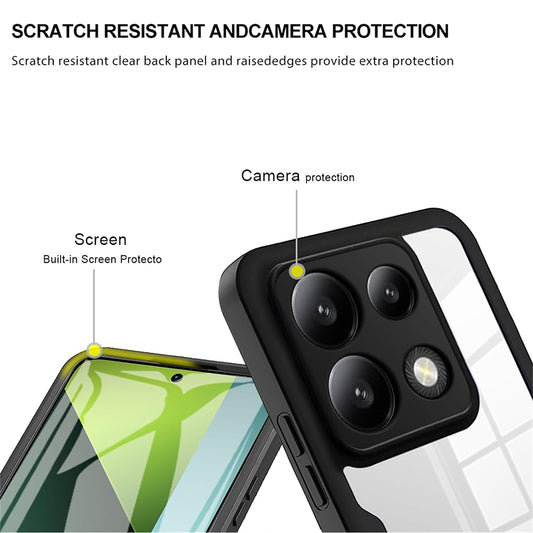 Fodral för Xiaomi Redmi Note 13 5G, Techsuit, ColorVerse 360, Lila