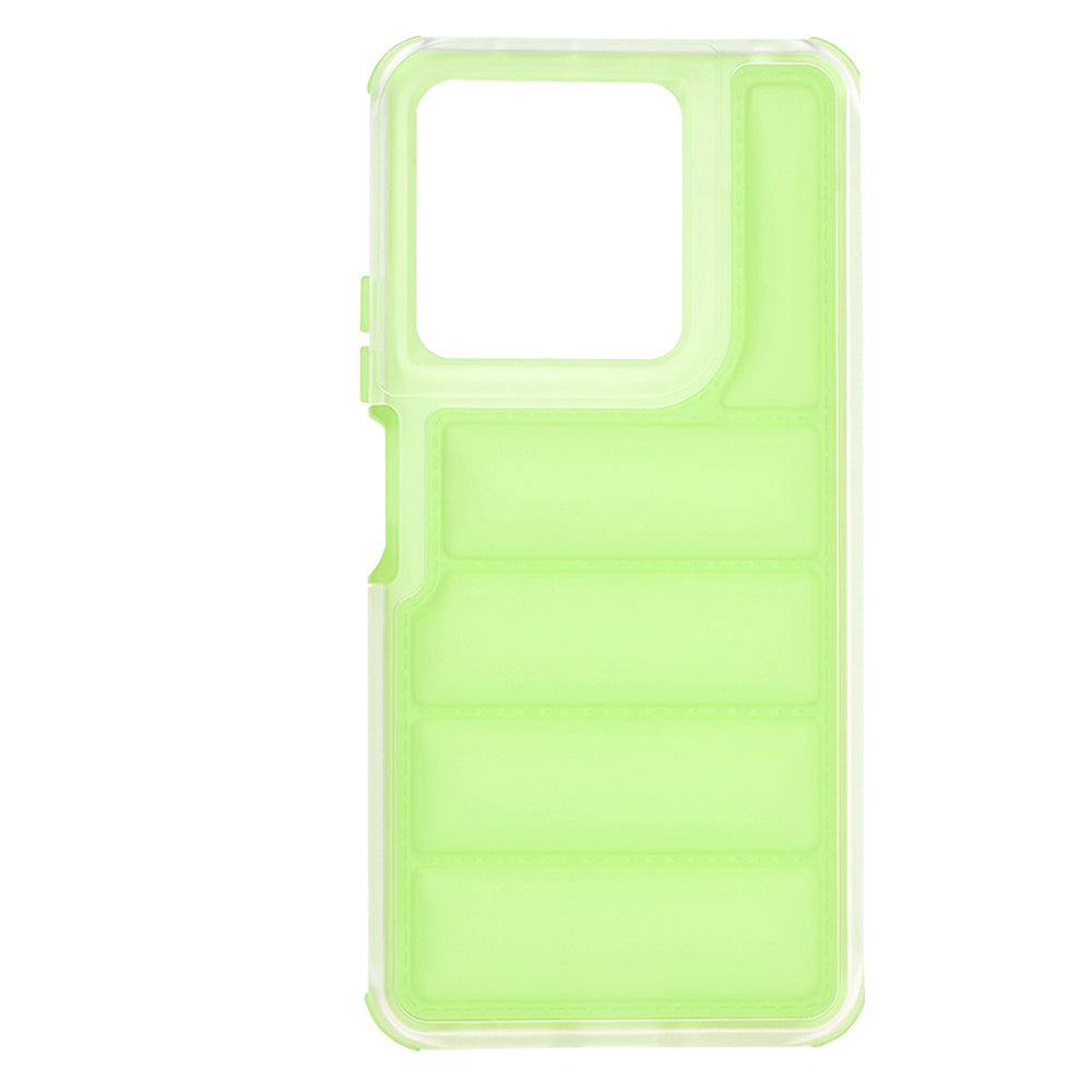 Fodral för Xiaomi Redmi Note 13 5G, Techsuit, Wave Shield, Grön