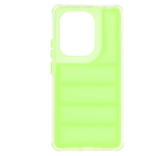 Fodral för Xiaomi Redmi Note 13 Pro 4G / Poco M6 Pro 4G, Techsuit, Wave Shield, Grön