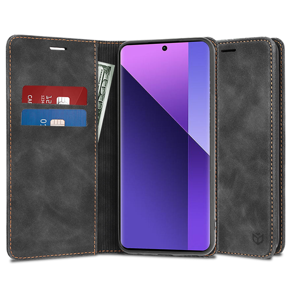 Fodral för Xiaomi Redmi Note 13 Pro+, Techsuit, Confy, Svart