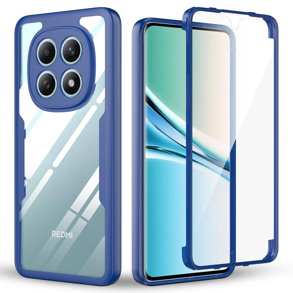 Skyddsfodral för Xiaomi Redmi Note 15 4G, Techsuit, ColorVerse 360, Blå