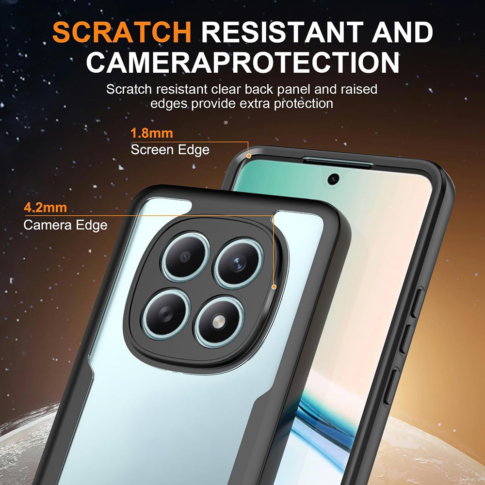 Fodral för Xiaomi Redmi Note 15 4G, Techsuit, ColorVerse 360, Svart