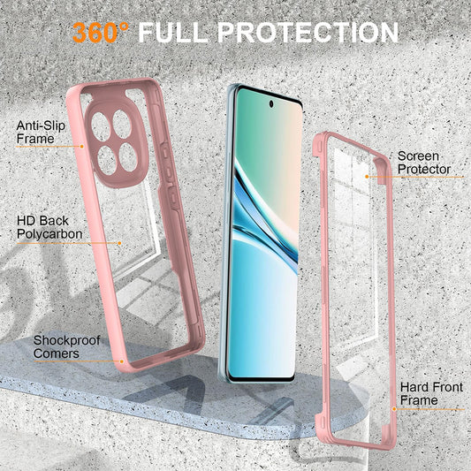 Skyddsfodral för Xiaomi Redmi Note 15 4G, Techsuit, ColorVerse 360, Rosa