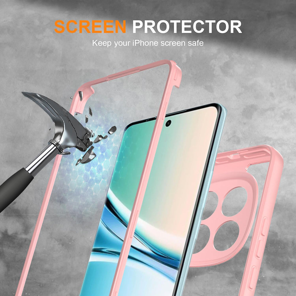 Skyddsfodral för Xiaomi Redmi Note 15 4G, Techsuit, ColorVerse 360, Rosa
