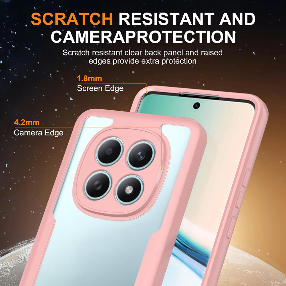 Skyddsfodral för Xiaomi Redmi Note 15 4G, Techsuit, ColorVerse 360, Rosa