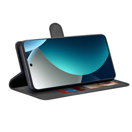 Fodral för Xiaomi Redmi Note 15 Pro 4G, Techsuit, Diary Book, Svart