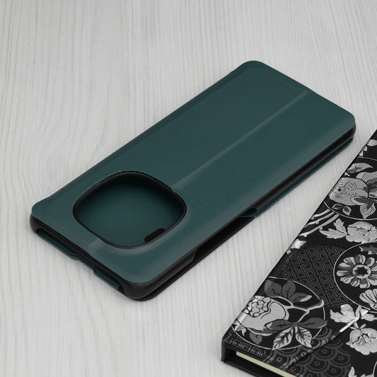 Fodral för Xiaomi Redmi Note 15 Pro 5G, Techsuit, eFold, Mörkgrön