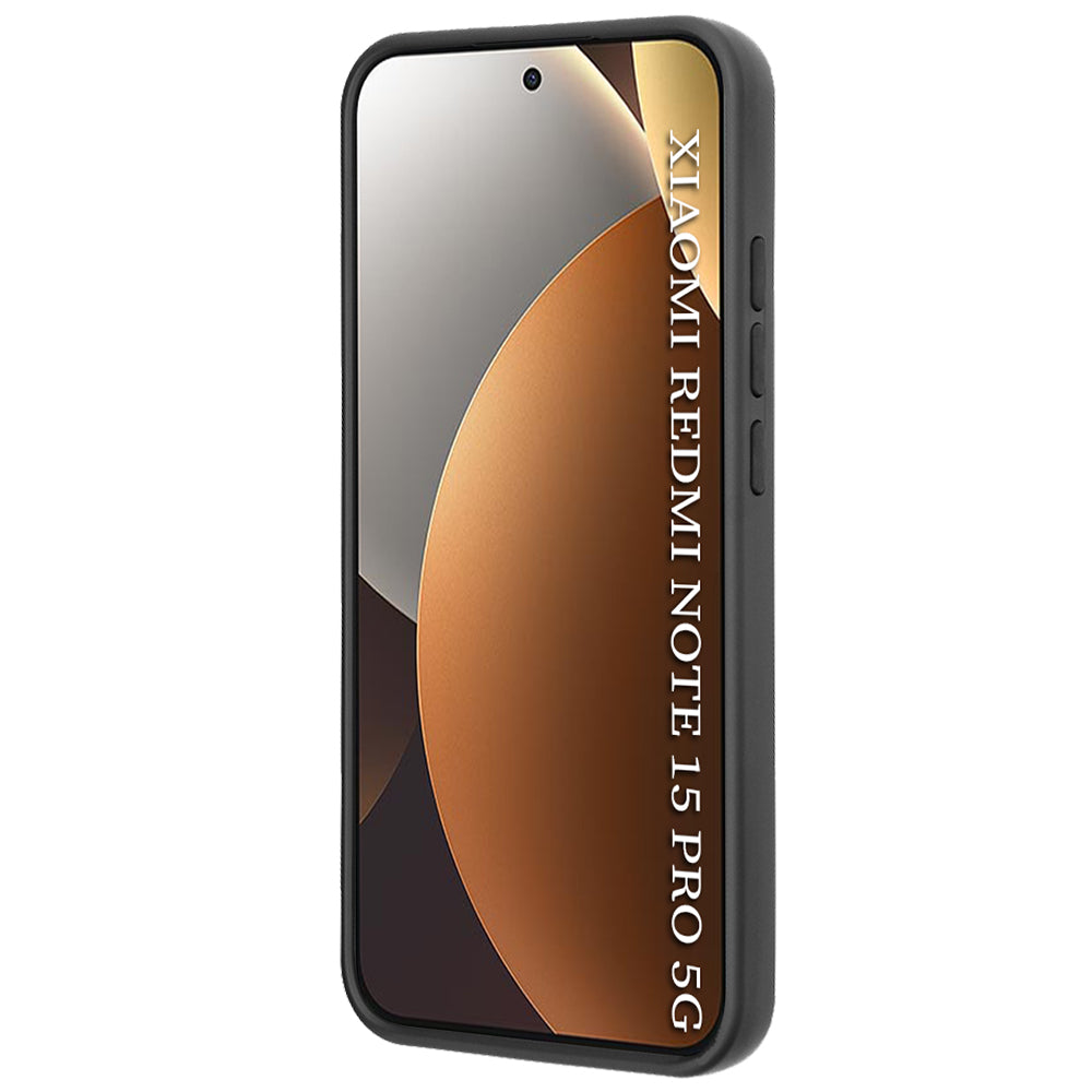 Skyddsfodral för Xiaomi Redmi Note 15 Pro 5G, Techsuit, Glinth, Svart