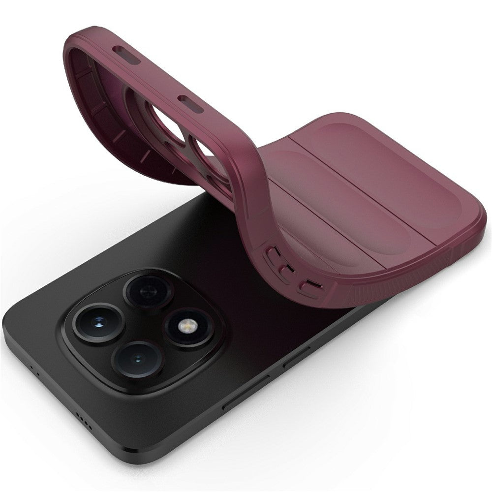 Skyddsfodral för Xiaomi Redmi Note 15 Pro 5G, Techsuit, Magic Shield, Körsbärsröd