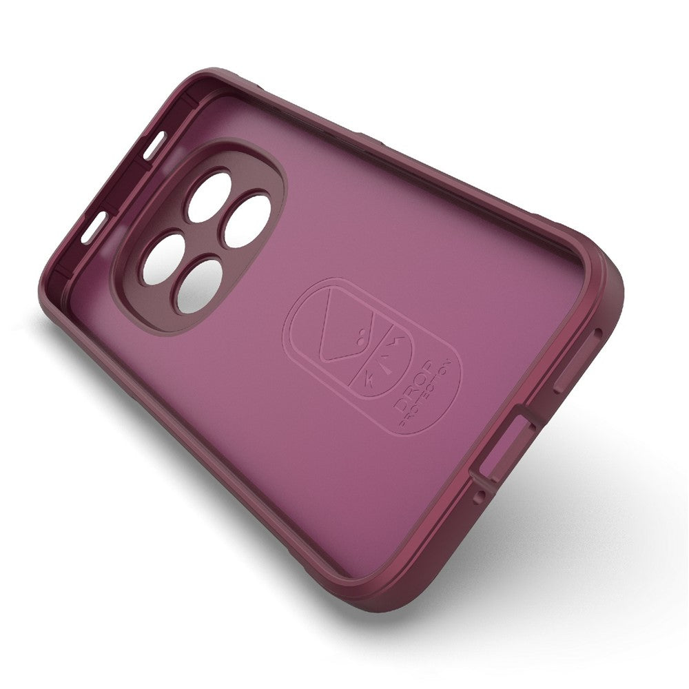 Skyddsfodral för Xiaomi Redmi Note 15 Pro 5G, Techsuit, Magic Shield, Körsbärsröd