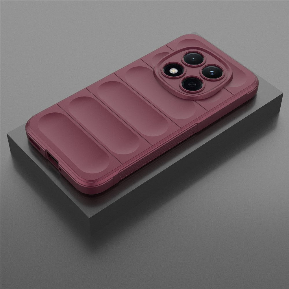Skyddsfodral för Xiaomi Redmi Note 15 Pro 5G, Techsuit, Magic Shield, Körsbärsröd