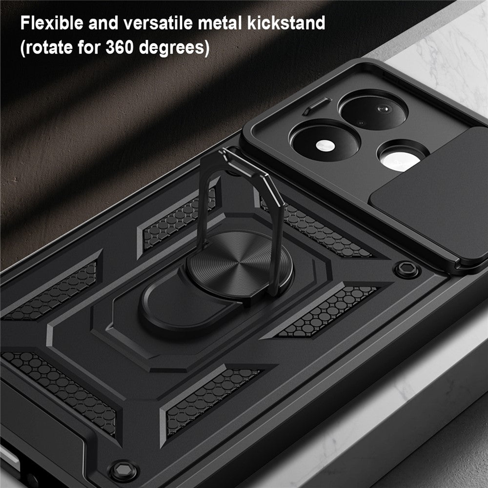 Skal till Xiaomi Redmi Note 17 Pro Max, Techsuit, CamShield, svart