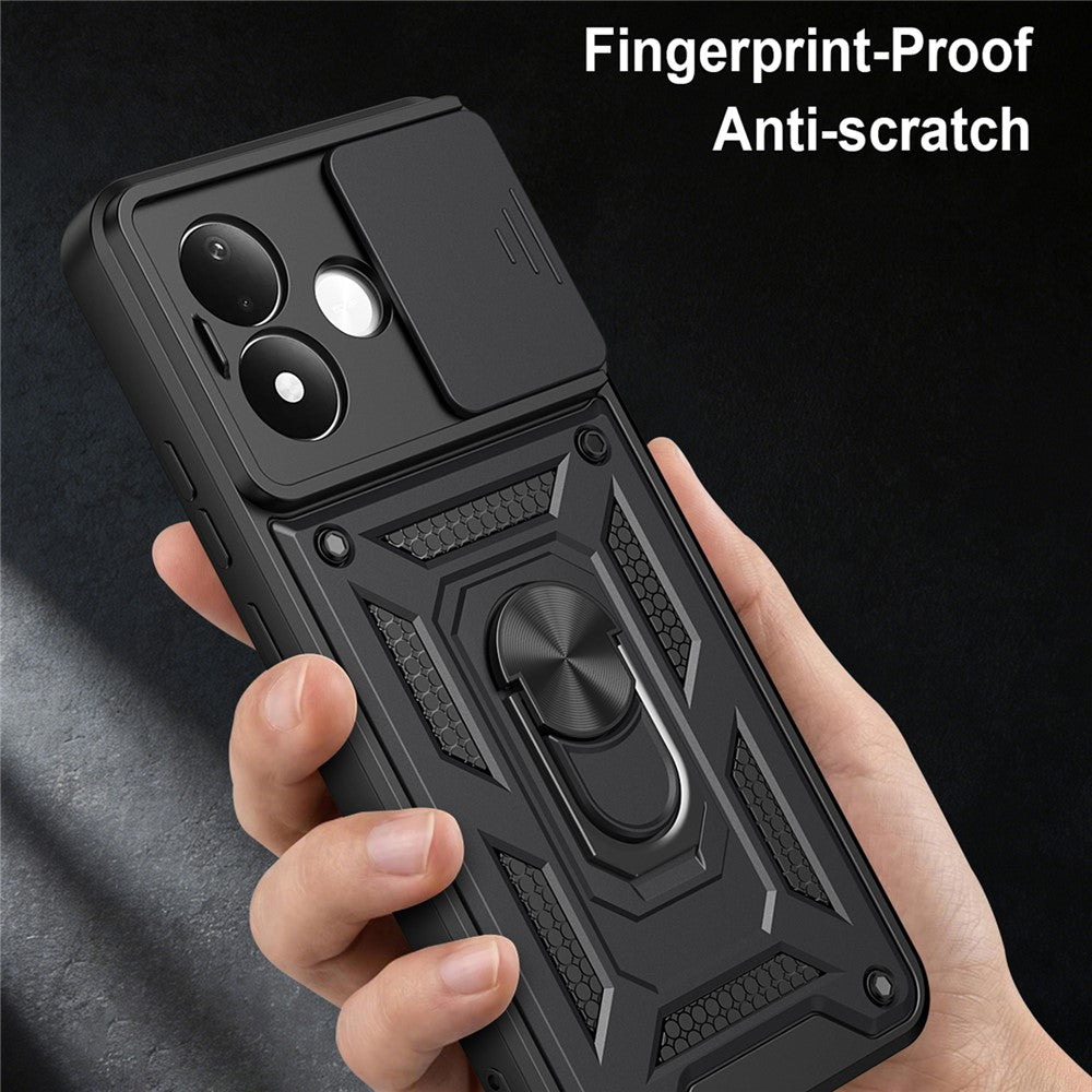 Skal till Xiaomi Redmi Note 17 Pro Max, Techsuit, CamShield, svart