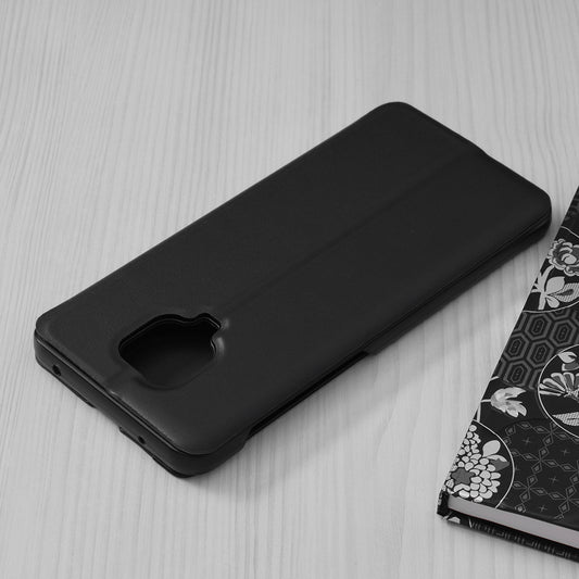 Fodral för Xiaomi Redmi Note 9S / Note 9 Pro / Note 9 Pro Max, Techsuit, eFold, Svart