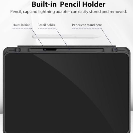 Fodral för Xiaomi Redmi Pad SE 8.7, Techsuit, Flex Trifold, Svart