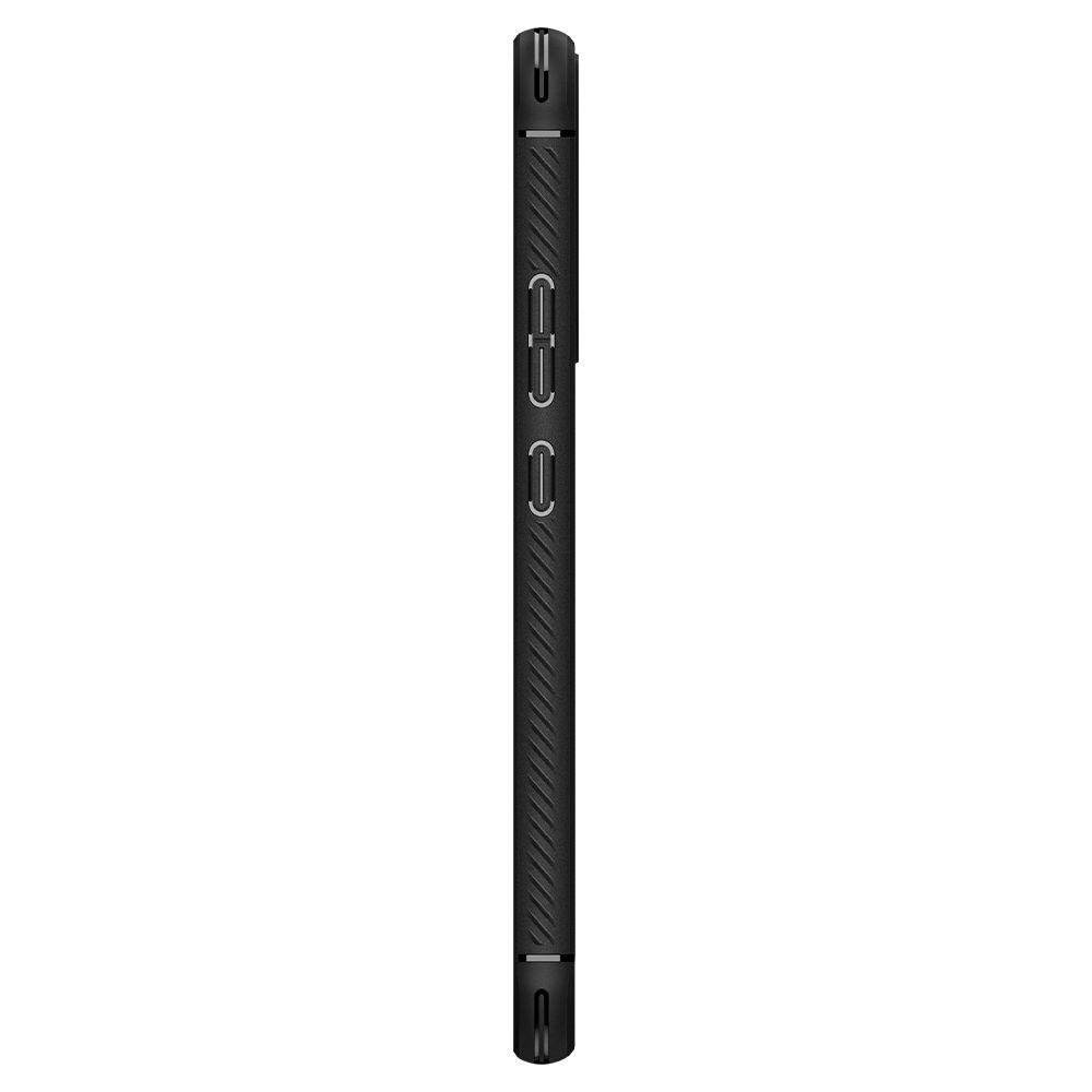 Fodral till Samsung Galaxy S22 5G S901, Spigen, Rugged Armor, Svart ACS03986
