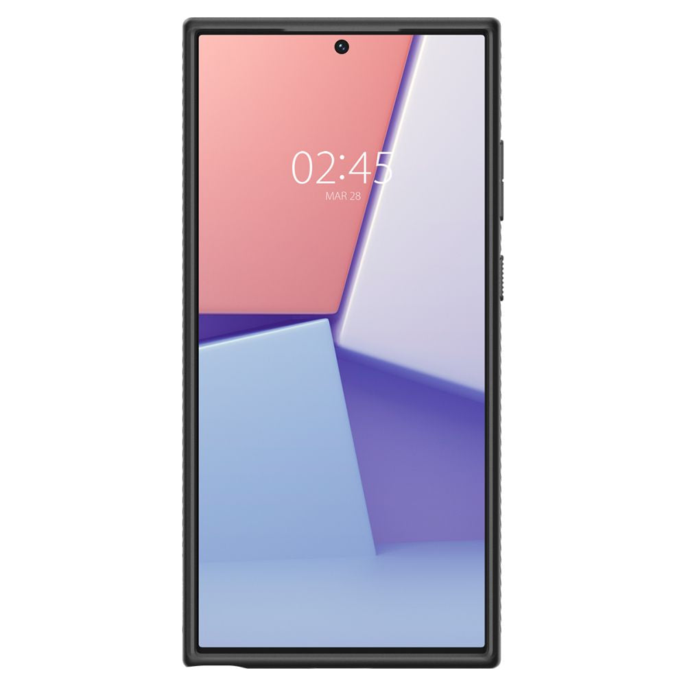 Fodral för Samsung Galaxy S23 Ultra S918, Spigen, Liquid Air, Mattsvart ACS05614