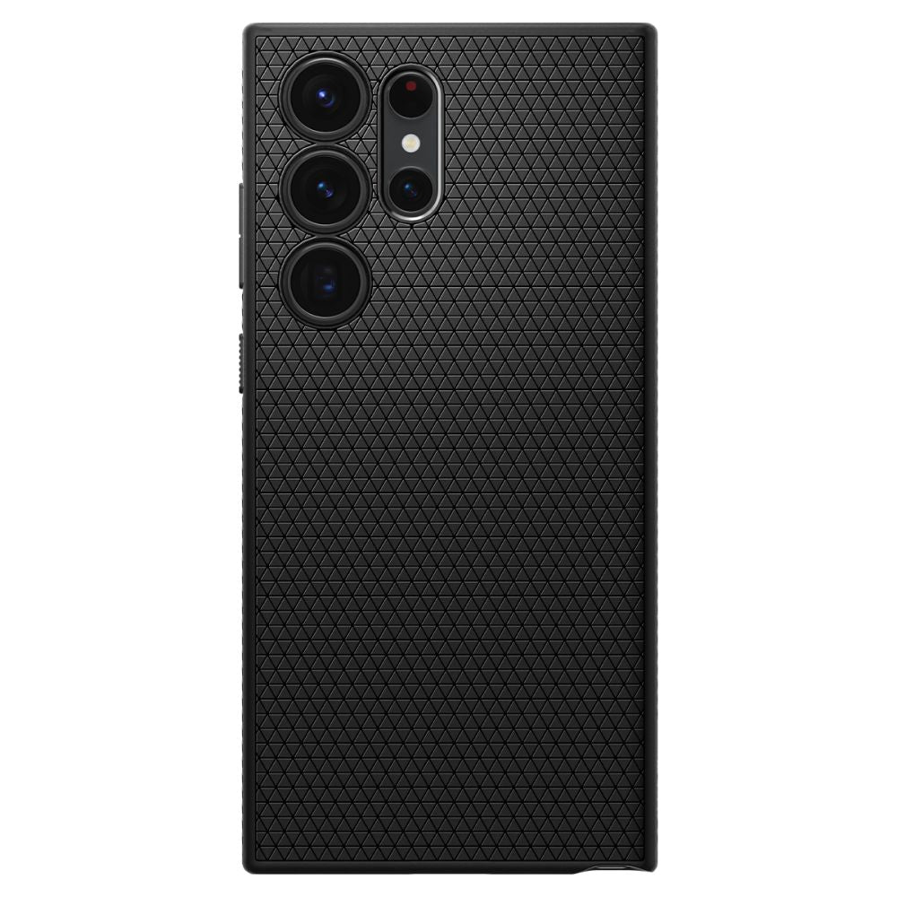 Fodral för Samsung Galaxy S23 Ultra S918, Spigen, Liquid Air, Mattsvart ACS05614