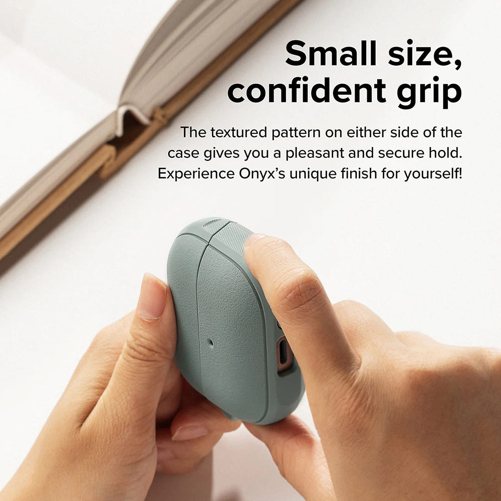 Ringke Onyx Magnetiskt fodral för Samsung Galaxy Buds3 FE / Buds3 Pro / Buds3, Grön