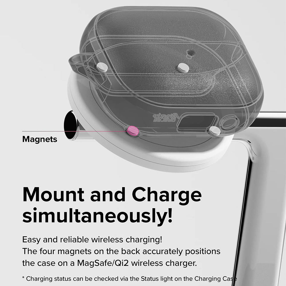 Ringke Onyx Magnetiskt fodral för Samsung Galaxy Buds3 FE / Buds3 Pro / Buds3, Grön